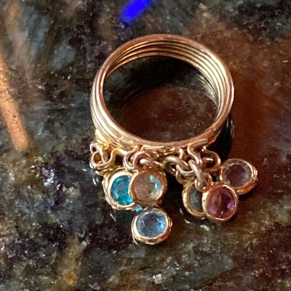 Multi Gemstone..Ring - image 3